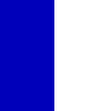 Blu con ruote zincate Nylon (bianche)