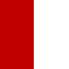 Rossa con ruote zincate Nylon (bianche)